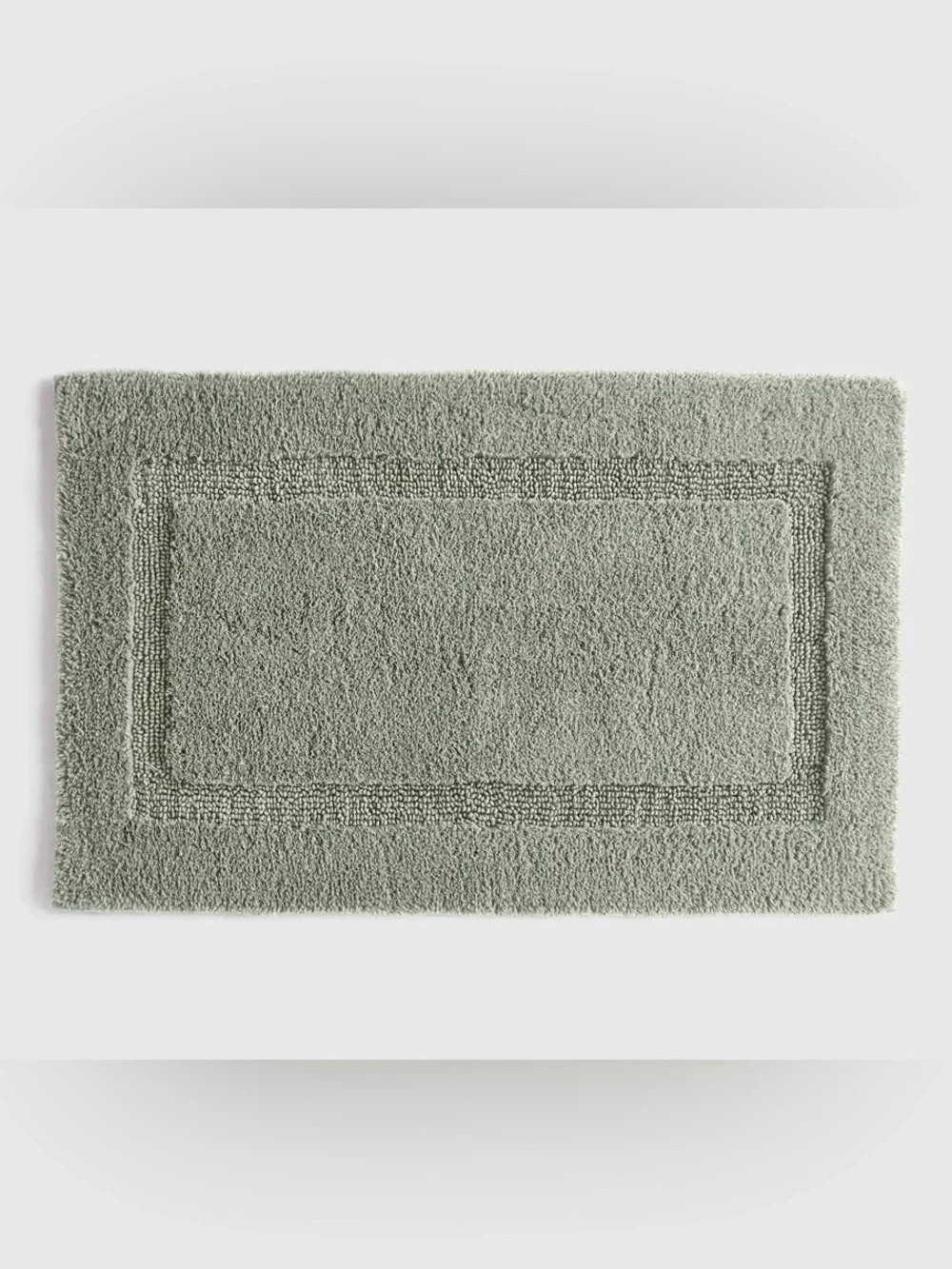 NWOT Quince Turkish Cotton Non-Slip Bath Rug, 21 X 34 (Sage)